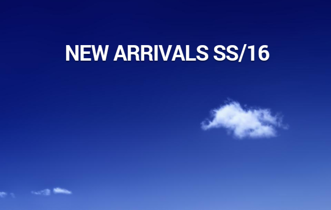 NEW ARRIVALS SS/16