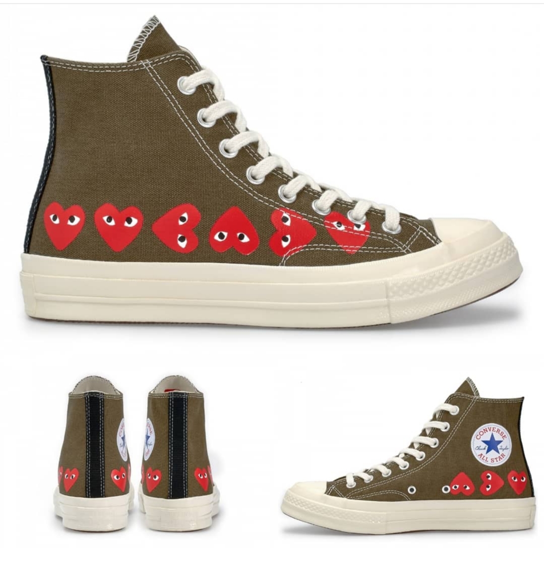 New Converse All Star by PLAY  Comme des Garçons